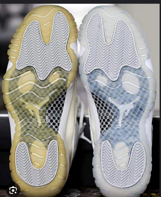 Un-Yellowing CLEAR Soles(Oxidation Removal)(Mail-In Service Available)